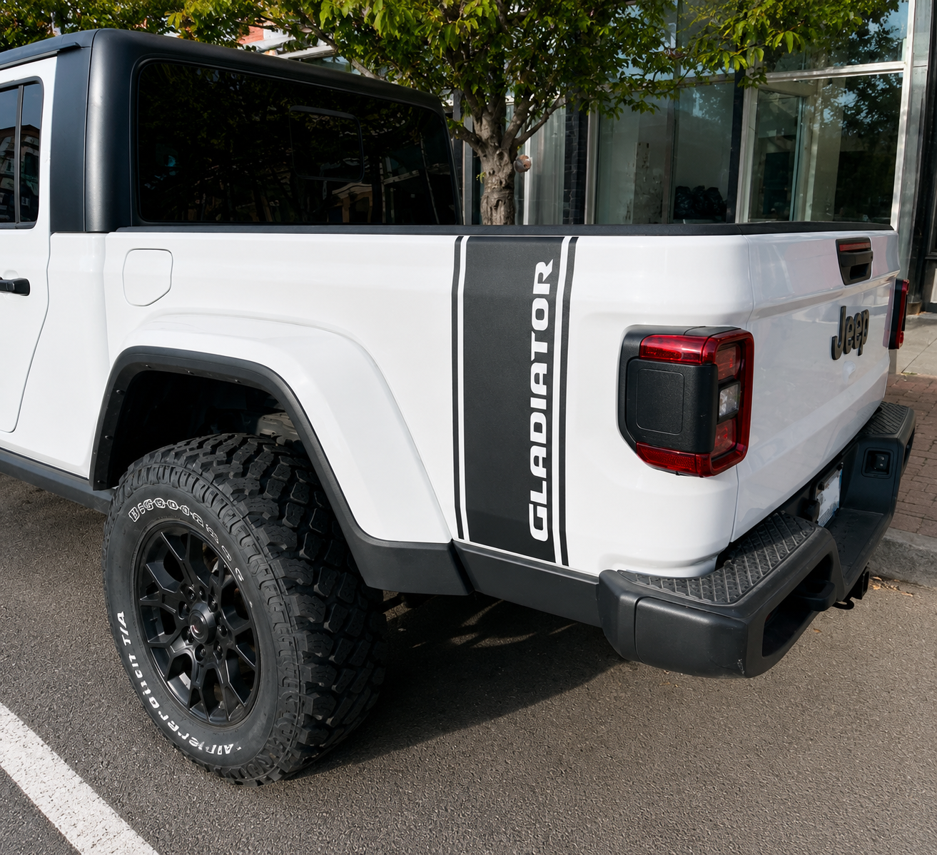 Jeep Gladiator sticker build